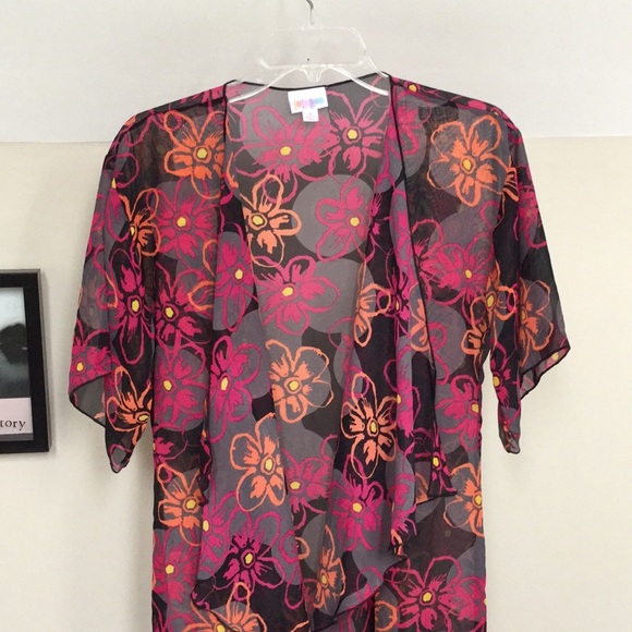 LuLaRoe Other - Floral Monroe kimono by LuLaRoe